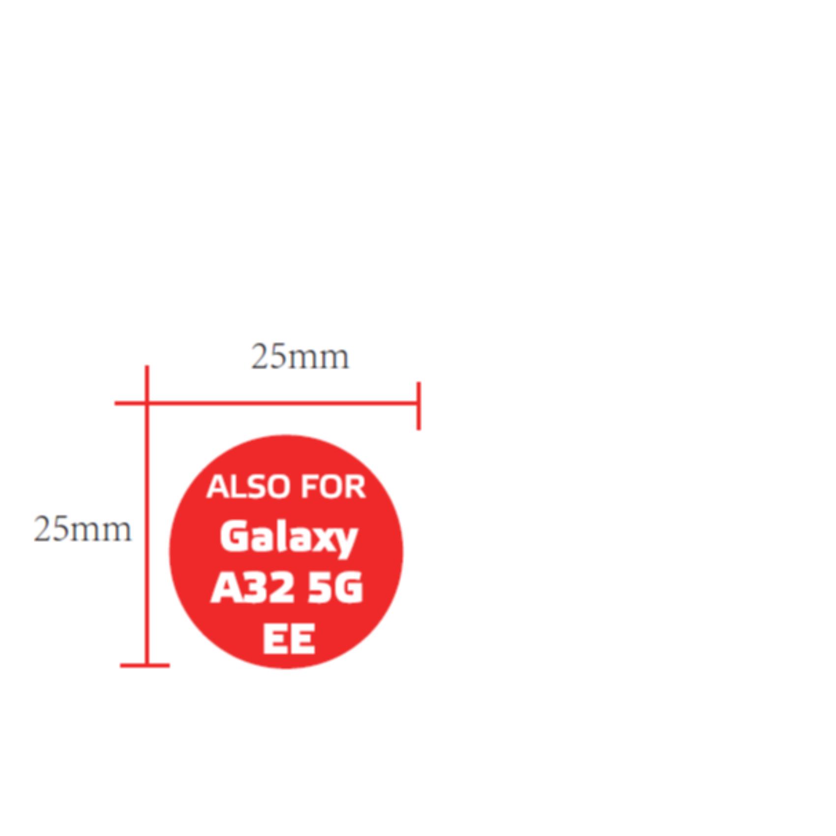 Celly Gelskin - Cover per cellulare - TPU (poliuretano termoplastico) - trasparente - per Samsung Galaxy A32 5G