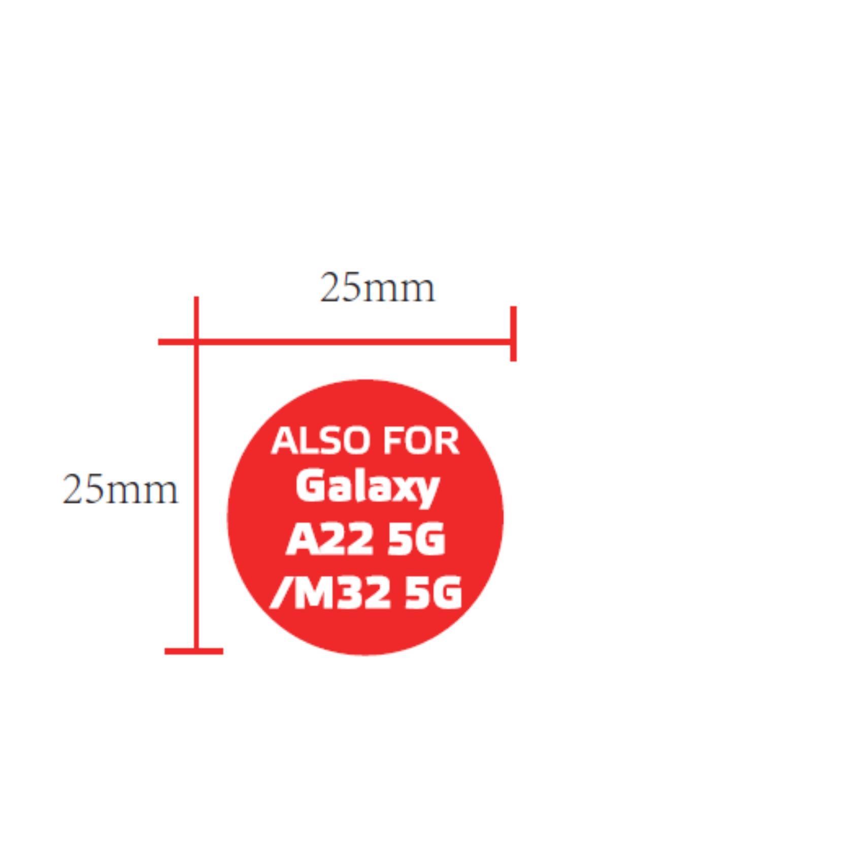 Celly Full Glass - Protezione per schermo per telefono cellulare - vetro - colore telaio nero - per Samsung Galaxy A02s