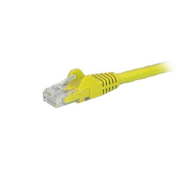 StarTech.com Cavo di rete CAT 6 - Cavo Patch Ethernet RJ45 UTP giallo da 10m antigroviglio - Cavo patch - RJ-45 (M) a RJ-45 (M) - 10 m - CAT 6 - stampato, antiaggrovigliamento - giallo