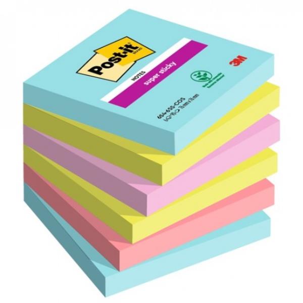 Blocco Post-it Super Sticky - 654-6SS-COS - 76 …