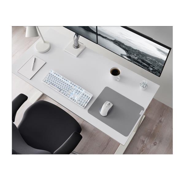 Razer Pro Click - Mouse - per destrorsi - ottica - 8 pulsanti - senza fili, cablato - Bluetooth, 2.4 GHz - bianco
