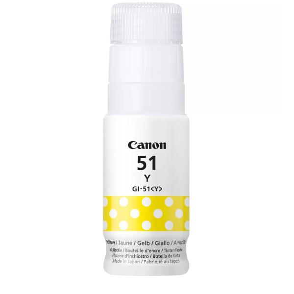 Canon GI 51 Y - Giallo - originale - ricarica inchiostro - per PIXMA G1520, G2520, G2560, G3520, G3560