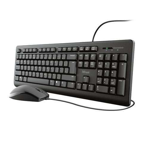 Trust Primo - Set mouse e tastiera - USB - italiana