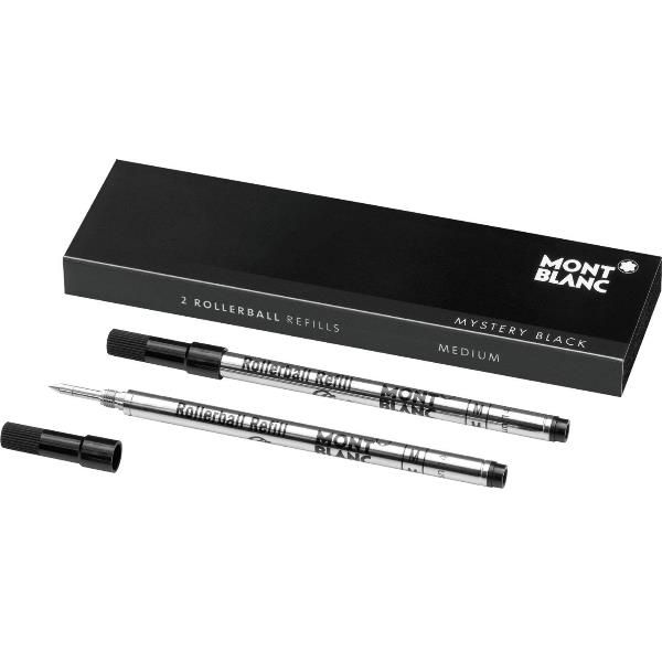 Montblanc - Refill - mystery black - medio …