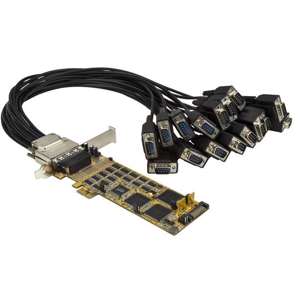 StarTech.com Scheda seriale a basso profilo da 16 …