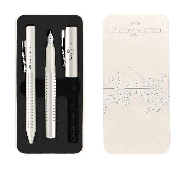 Faber-Castell GRIP 2010 - Set di penna stilografica …