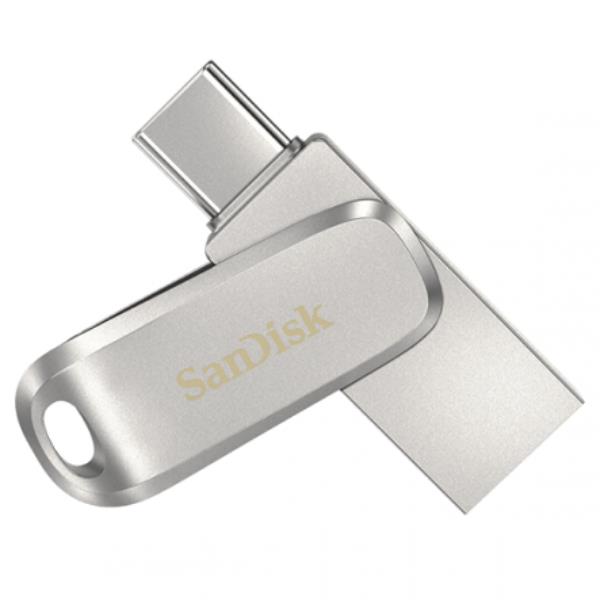 SanDisk Ultra Dual Drive Luxe - Chiavetta USB - 64 GB - USB 3.1 Gen 1 / USB-C