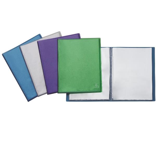 Favorit 2nd Life - Porta listini - 40 compartimenti - per 220 x 300 mm - cristallo trasparente