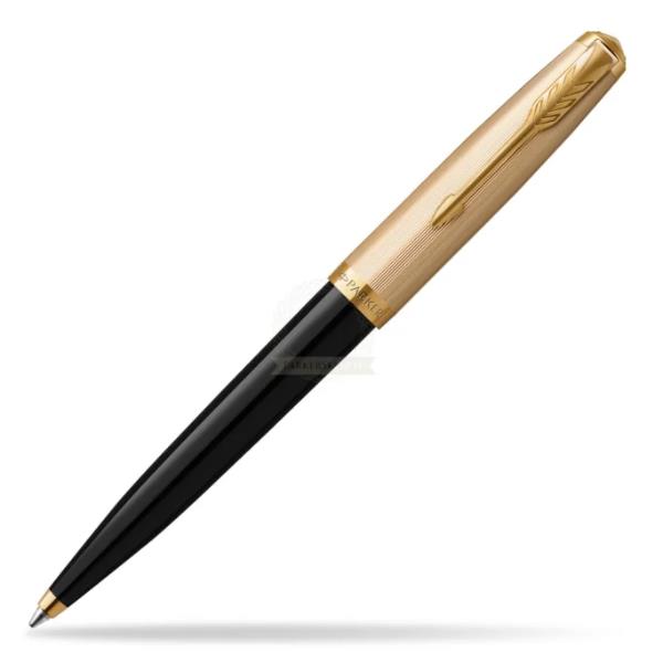 Parker 51 Premium - Penna a sfera - nero - medio - retrattile