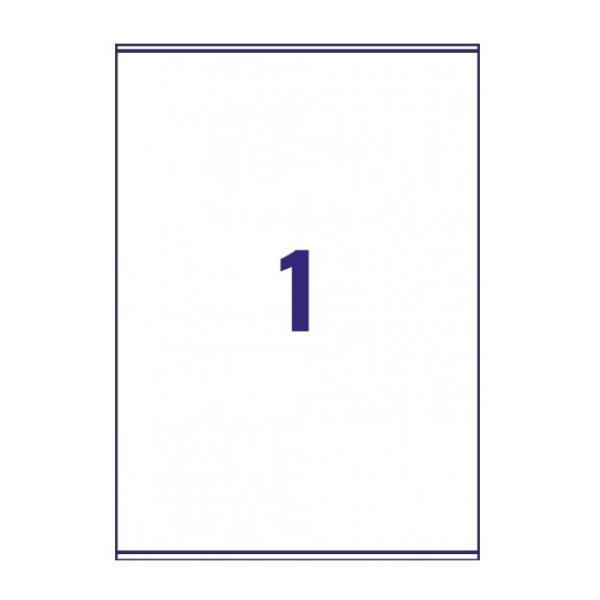 Avery - Bianco - 199.6 x 289.1 mm 15 etichette (15 foglio(i) x 1) etichette di spedizione