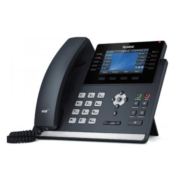 Yealink SIP-T46U - Telefono VoIP con ID chiamante - 3-way capacità di chiamata - SIP, SIP v2 - 16 linee