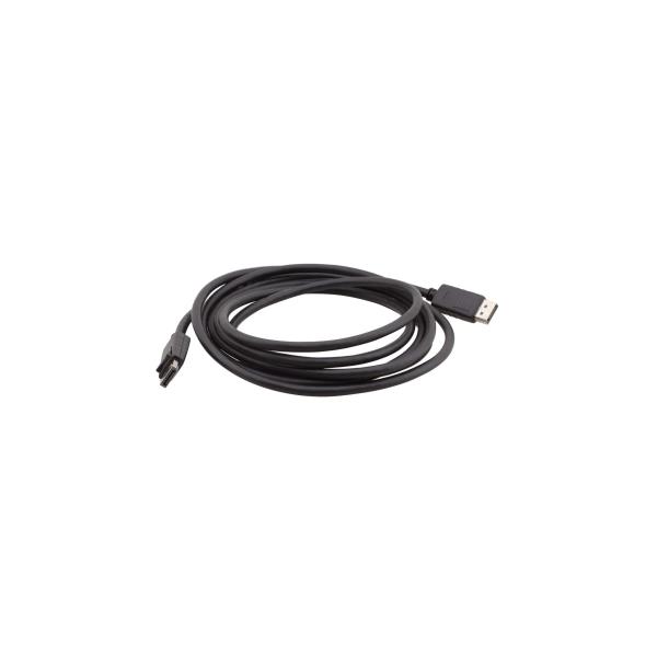 Kramer - Cavo DisplayPort - DisplayPort (M) a DisplayPort (M) - DisplayPort 1.2 - 30 V - 15.2 m - stampato, supporto 1080p - nero