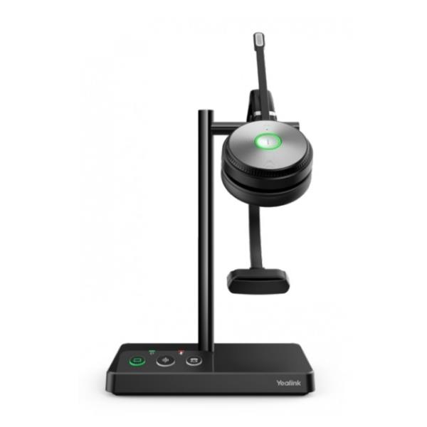 Yealink WH62 Mono - Per Microsoft Teams - cuffie con microfono - on-ear - DECT - senza fili - Certificato per i team Microsoft