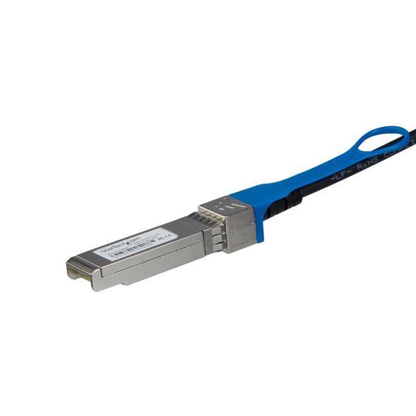StarTech.com Cavo con attacco diretto Twinax passivo SFP+ Compatibile HP JD095C da 65 cm - Cavo applicazione diretta 10GBase - SFP+ serrato a SFP+ serrato - 65 cm - biassiale - SFF-8431/SFF-8432 - passivo - nero