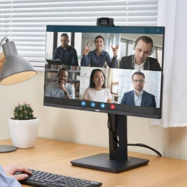 Nilox NXWC02 - Webcam - colore - 1280 x 720 - 720p - focale fisso - audio - USB 2.0 - MJPEG, YUV2