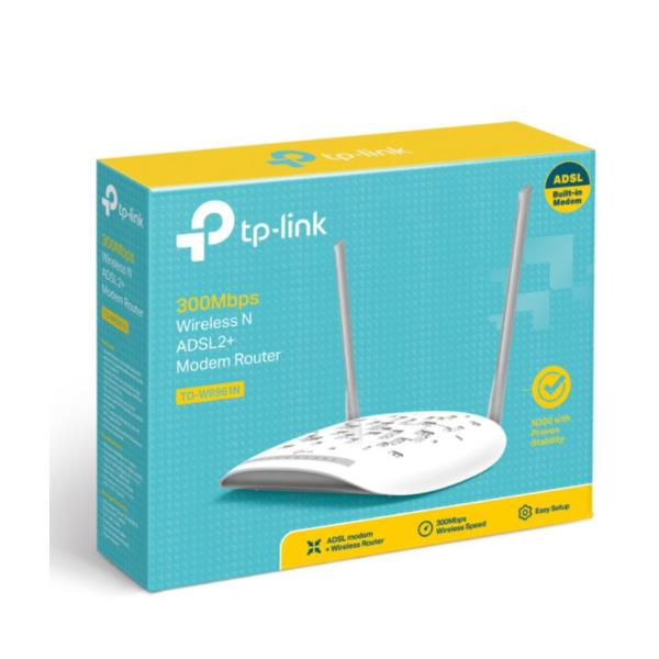 TP-Link TD-W8961N - Router wireless - modem DSL …