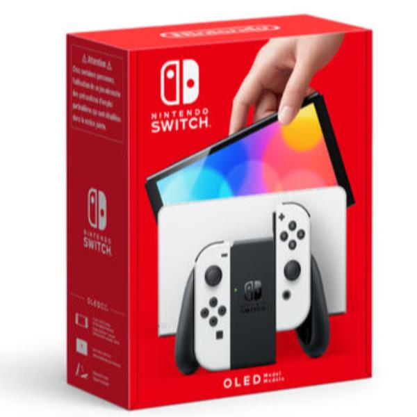 Nintendo Switch OLED - Game console - Full HD - bianco