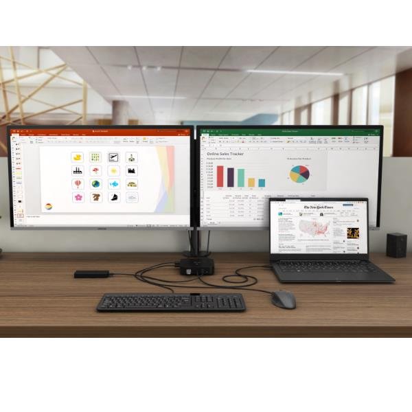 i-Tec USB-C Dual Display Docking Station with Power …