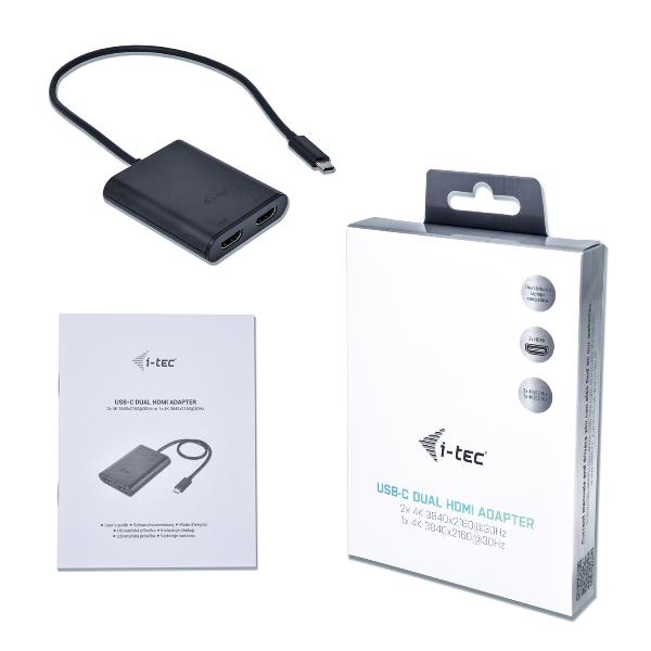 i-Tec - Adattatore video esterno - USB-C 3.1 …