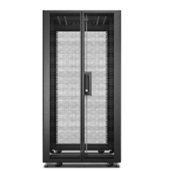 APC Easy Rack - Rack cabinet - nero - 24U - 19"