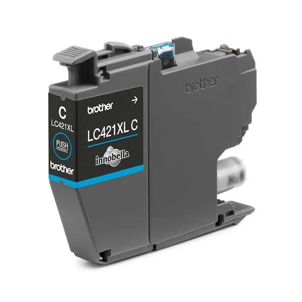 Brother LC421XLC - Alta resa - ciano - originale - cartuccia d'inchiostro - per Brother DCP-J1140DW, MFC-J1010DW, MFC-J1012DW