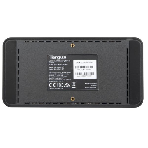 Targus - Docking station - USB-C - 2 x HDMI - GigE - 130 Watt
