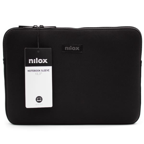Nilox - Custodia per notebook - 13.3" - nero