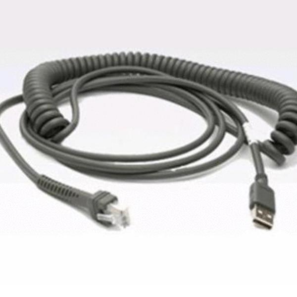 Zebra - Cavo USB / seriale - DB-9 (F) a USB (M) - 1.83 m - per Zebra DS457, DS457DL, DS457-DP, DS457-HD, DS457-SR
