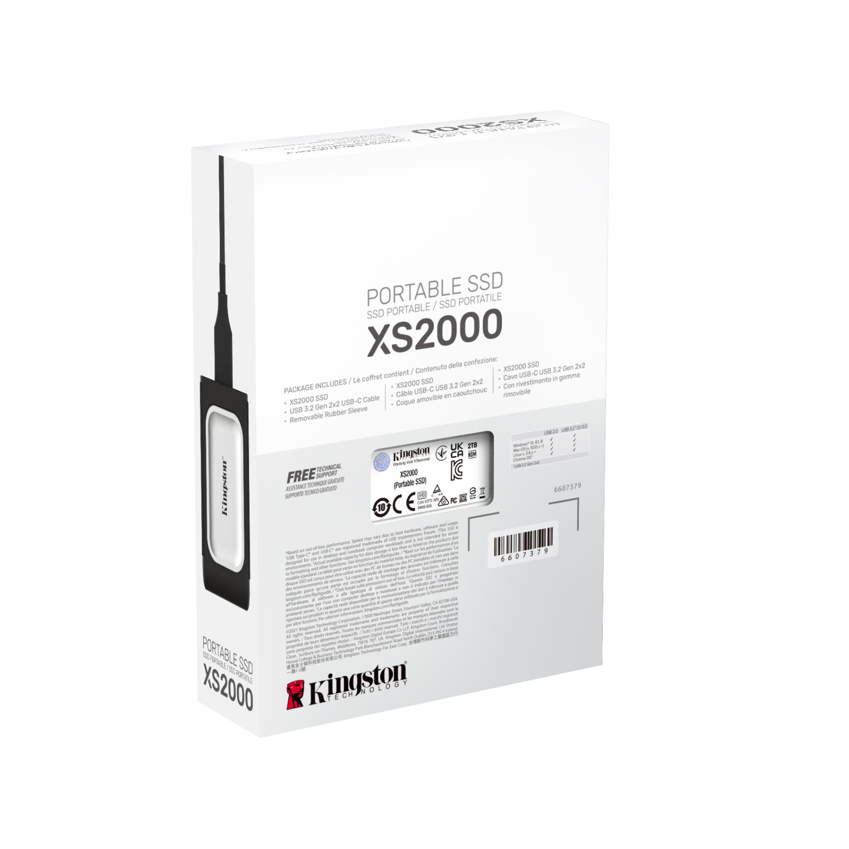 Kingston XS2000 - SSD - 2 TB - …