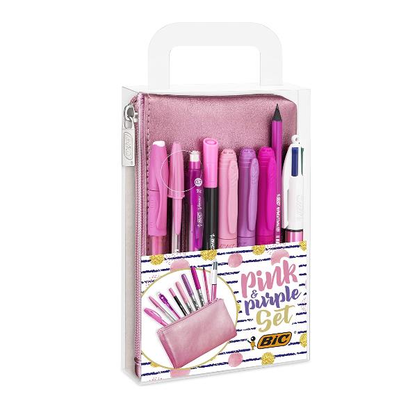 BIC Pink & Purple Set - Penna a …