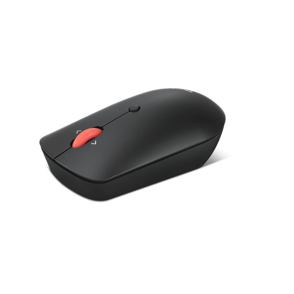 Lenovo ThinkPad Compact - Mouse - per destrorsi e per sinistrorsi - ottica - 4 pulsanti - cablato - USB, USB-C - nero corvino - OEM - per IdeaPad 1 14; 3 14; 5 Pro 14; ThinkBook 14s Yoga G2 IAP; ThinkPad T14s Gen 3