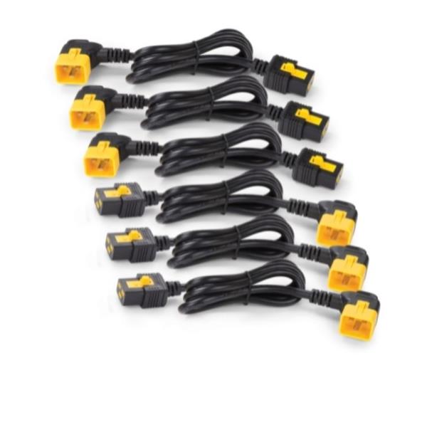 APC - Cavo di alimentazione - IEC 60320 C19 a IEC 60320 C20 - 16 A - 61 cm - connettore 90°, chiusura aggancio - nero - per P/N: SMT2200I-AR, SMT2200R2I-AR, SMT3000I-AR, SMT3000R2I-AR, SRT1500XLI, SRT2200XLI-KR