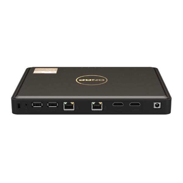 QNAP TBS-464 NASbook - Server NAS - 4 alloggiamenti - RAID 0, 1, 5, 6, 10 - RAM 8 GB - 2.5 Gigabit Ethernet - iSCSI supporto