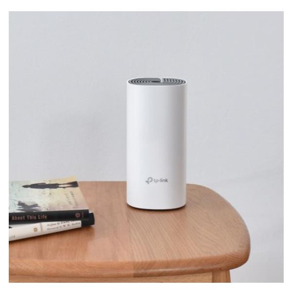 TP-Link Deco E4 - Impianto Wi-Fi (3 router) - maglia - 802.11a/b/g/n/ac - Dual Band (pacchetto di 3)