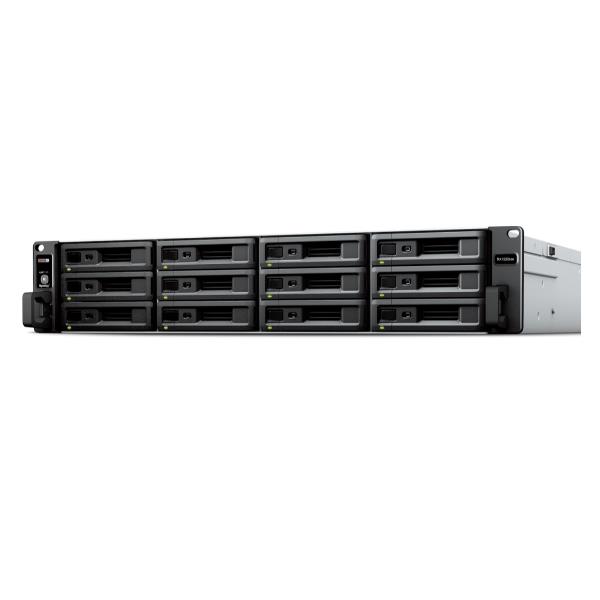 Synology RX1222sas Expansion Unit - Contenitore memoria - 12 alloggiamenti (SATA-600 / SAS) - montabile in rack - 2U