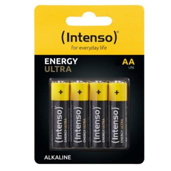 Intenso Energy Ultra - Batteria 4 x AA / LR6 - Alcalina - 2600 mAh