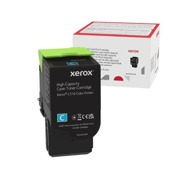 Xerox - Alta capienza - ciano - originale - cartuccia toner - per Xerox C310/DNI, C310/DNIM, C310V_DNI, C315/DNI, C315V_DNI, C315V_DNIUK