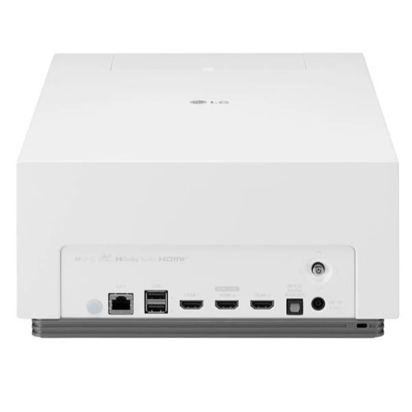 LG CineBeam HU710P - Proiettore DLP - laser/LED - 2500 lumen ANSI - 3840 x 2160 - 16:9 - 4K - Miracast Wi-Fi Display / AirPlay 2 - bianco