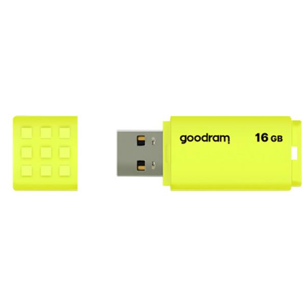 GOODRAM UME2 - Chiavetta USB - 16 GB - USB 2.0 - giallo