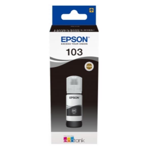 Epson 103 - 65 ml - nero - originale - ricarica inchiostro - per EcoTank L3150, L3151, L5190