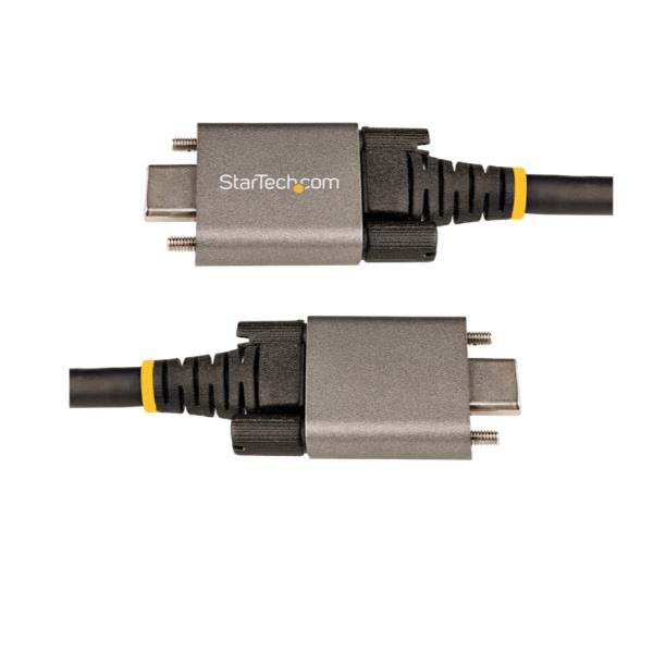StarTech.com Cavo USB-C con viti di bloccaggio laterali …