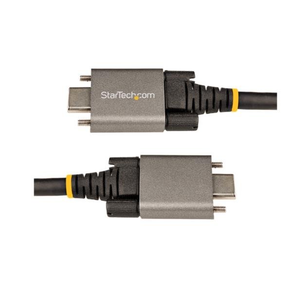StarTech.com Cavo USB-C con viti di bloccaggio laterali …