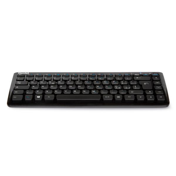 Hamlet XKKITA400CU - Tastiera - compact - USB - QWERTY - italiana - nero