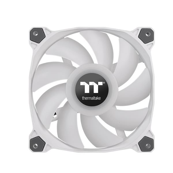 Thermaltake Pure Duo 12 ARGB Sync Radiator Fan - Ventilatore per cabinet - 120 mm - bianco (pacchetto di 2)