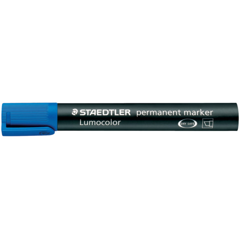 STAEDTLER Lumocolor - Marcatore - permanente - blu …