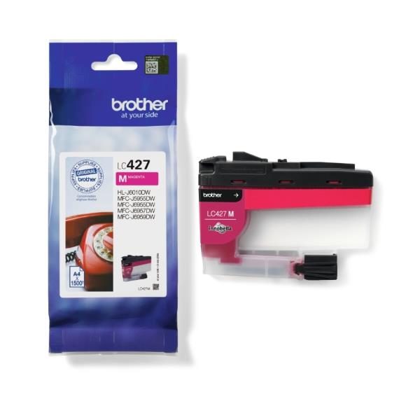 Brother LC427M - Magenta - originale - cartuccia d'inchiostro - per Brother HL-J6010DW, MFC-J5955DW, MFC-J6955DW, MFC-J6957DW