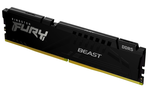 Kingston FURY Beast - DDR5 - modulo - 8 GB - DIMM 288-PIN - 5200 MHz / PC5-41600 - CL38 - 1.25 V - senza buffer - on-die ECC