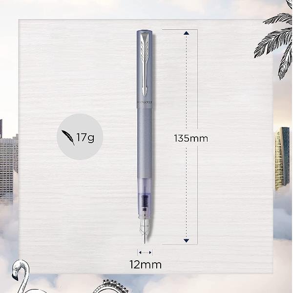 Parker Vector XL - Penna stilografica - blu …