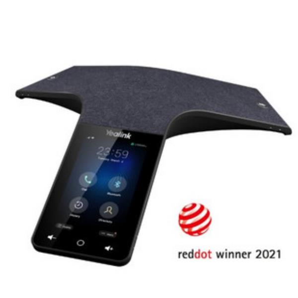 Yealink CP965 - Telefono VoIP da conferenza - con interfaccia Bluetooth - IEEE 802.11a/b/g/n (Wi-Fi) / Bluetooth 4.2 - 10-way capacità di chiamata - SIP, SIP v2, SRTP - nero