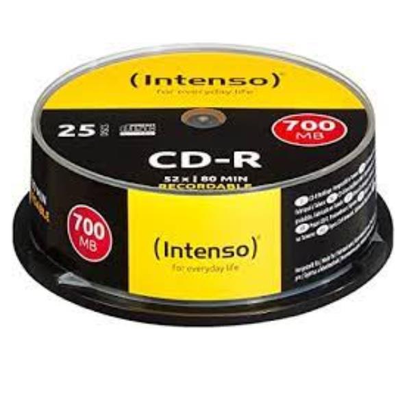 Intenso - 25 x CD-R - 700 MB (80 min) 24x - campana